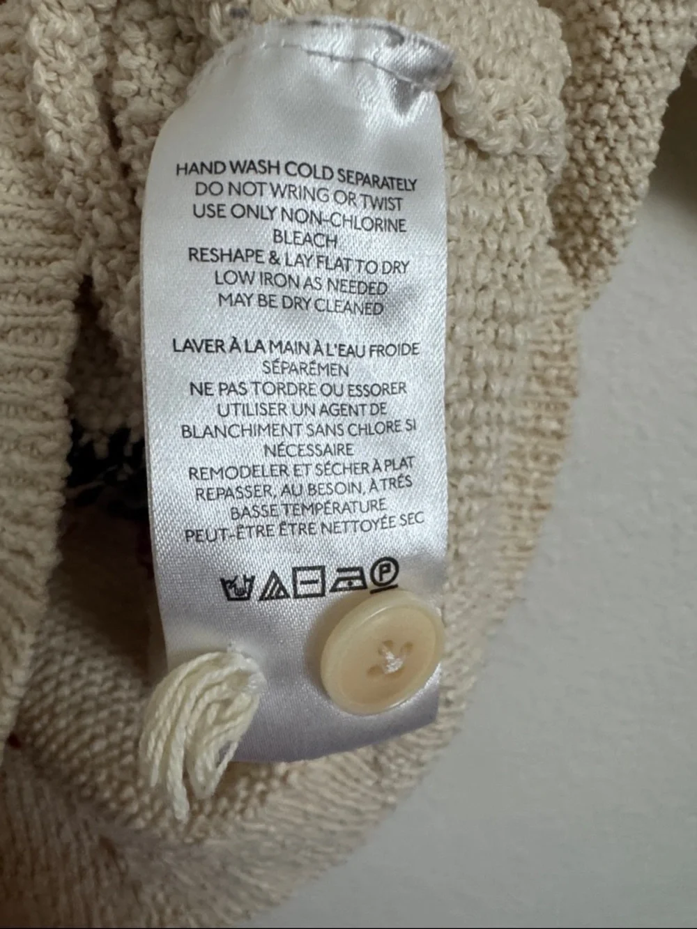 Maeve Cream Knit Short-Sleeve Ladybug Sweater - Picture 6 of 6